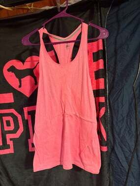 VSX Sport Victoria's Secret Racerback Tank Top Pink Size XS